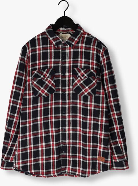 Dunkelblau SCOTCH & SODA Overshirt ARCHIVE DOUBLE FACE TWILL CHECK - large