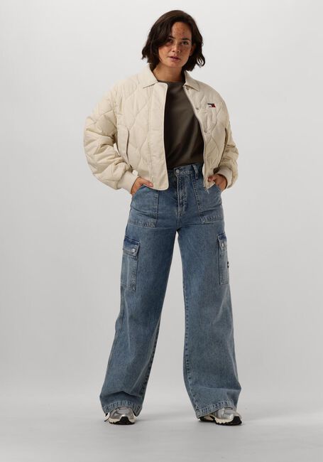 Beige TOMMY JEANS Jack TJW ONION QUILT BOMBER - large