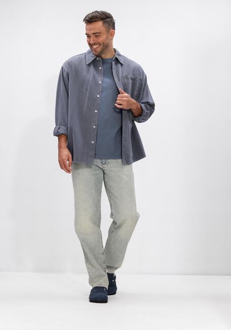 Blaue AMERICAN VINTAGE Overshirts LYCAZ OVERSHIRT - large