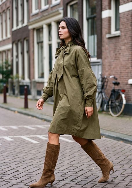 Khaki LINA LOCCHI Minikleid LL-BIBI - large