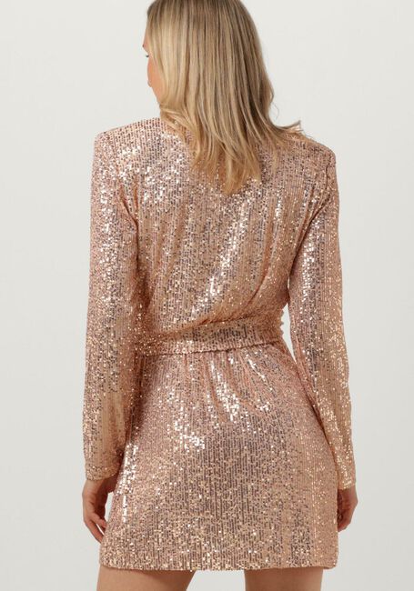 Hell-Pink SECOND FEMALE Minikleid SHINE ON WRAP DRESS - large