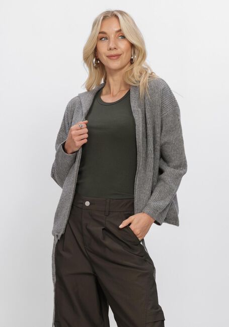 Graue WITHBLACK Pullover WBLMELODI HOODED PULLOVER - large