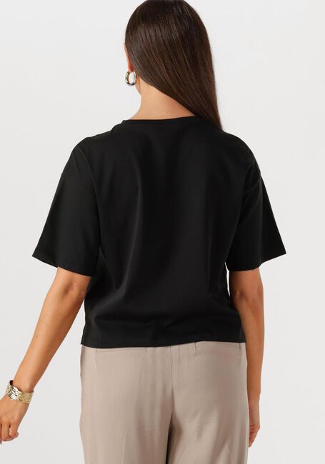 Schwarze MSCH COPENHAGEN T-shirt MSCHMOA MELEA TEE - large