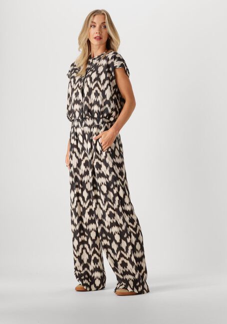 Braune BY-BAR Weite Hose BENJI BROWN BATIK PANTS - large