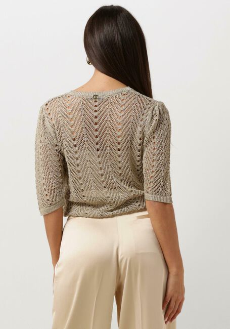 Goldfarbene TWINSET MILANO Pullover KNITTED SWEATER - large