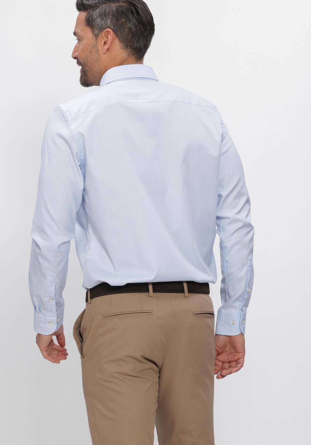 Hellblau PROFUOMO T-shirt SHIRT CUTAWAY SF - large