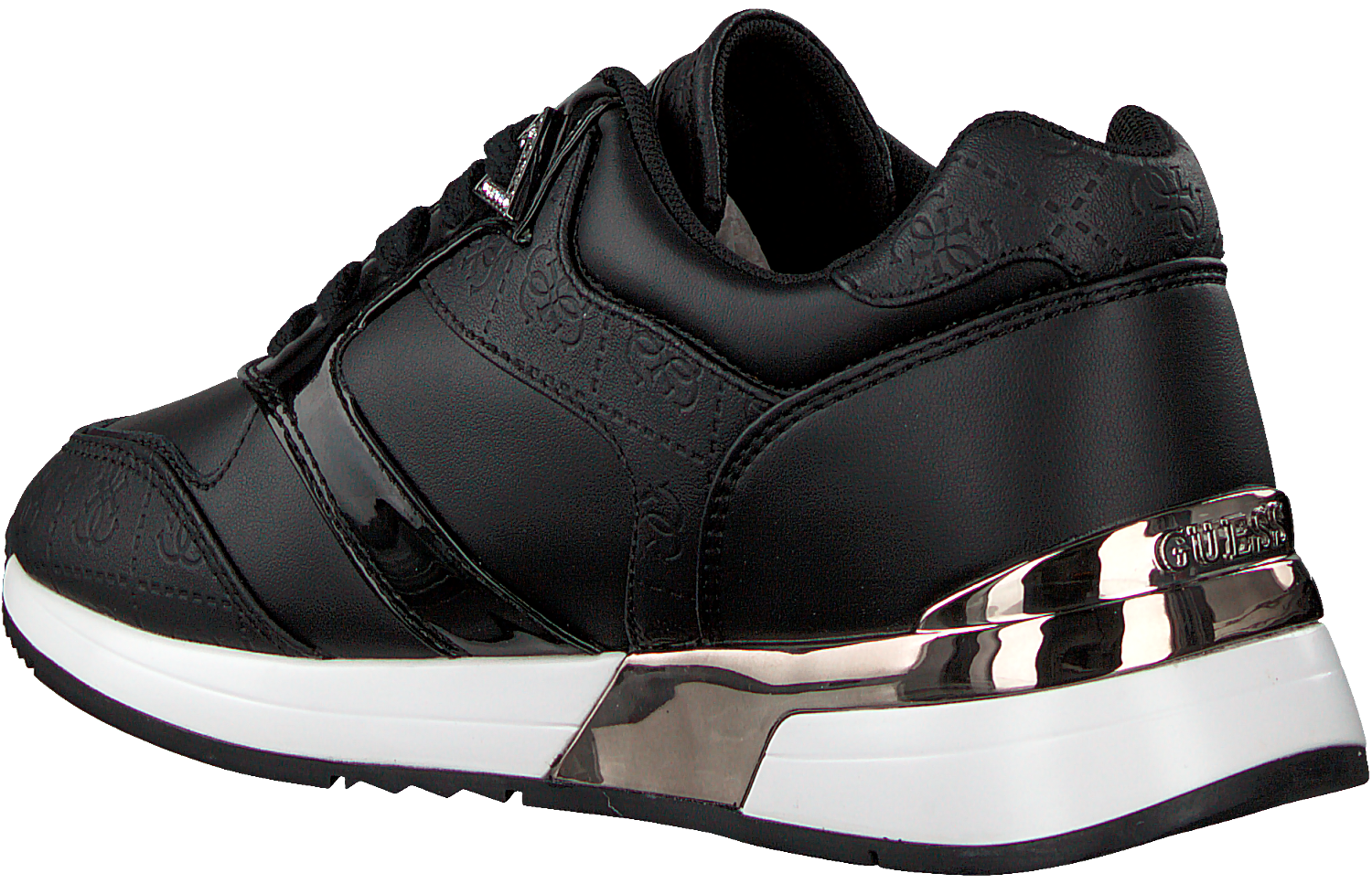Schwarze guess sneaker clearance