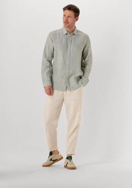 Grüne SELECTED HOMME Casual-Oberhemd SLHREGKYLIAN MIX LS SHIRT - large