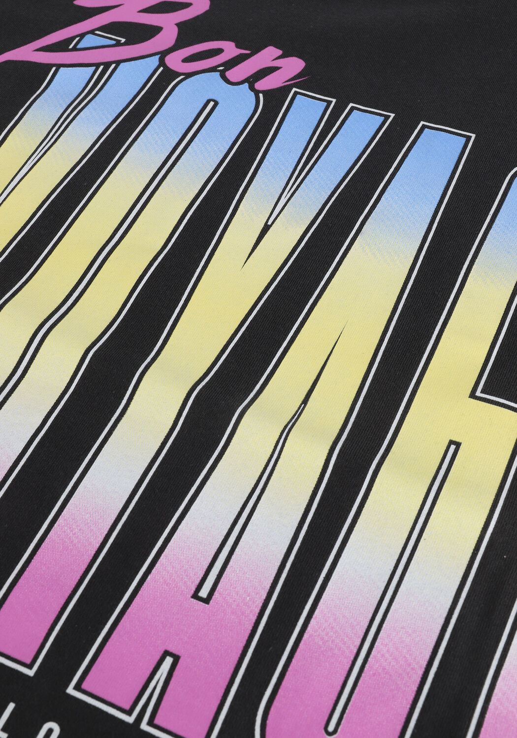 Schwarze COLOURFUL REBEL T-shirt BON VOYAGE BOXY TEE - large