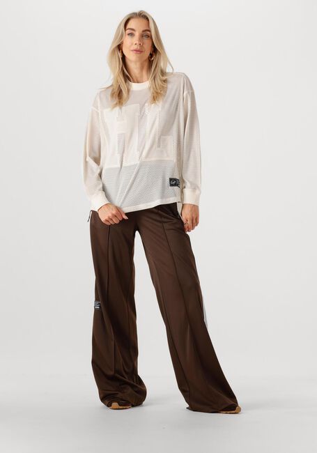 Braune HAUTE L'AMITIÉ Jogginghose BAGGY TRACK TALL PANTS - large
