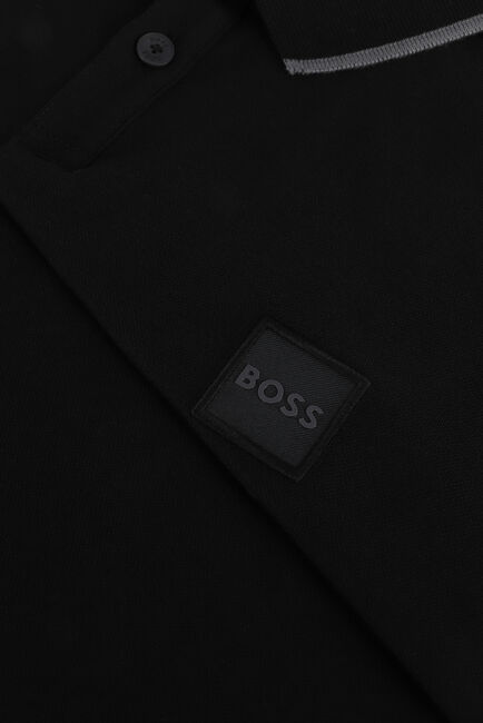 Schwarze BOSS Polo-Shirt PASSERTIP - large