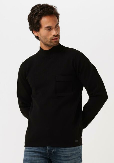 Schwarze GENTI Pullover K6035-3278 - large