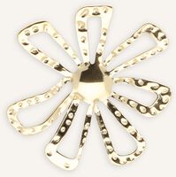 Goldfarbig OMODA ATELIER Broche X FLORINE - medium