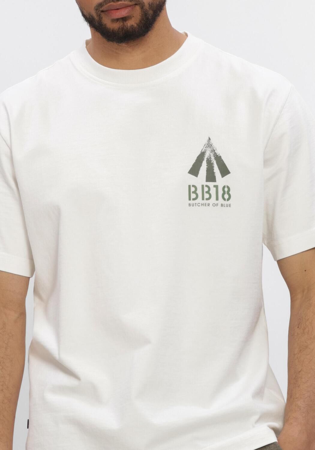 Wei&szlig;e BUTCHER OF BLUE T-shirt ARMY CARLOW LOOSE TEE - large