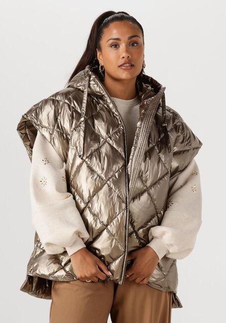 Metallisch NUKUS Wattierte Jack WILLOW JACKET METALLIC - large