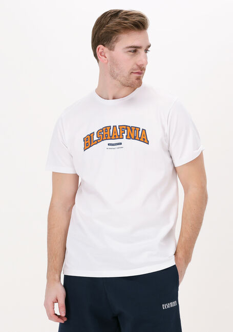 Weiße BLS HAFNIA T-shirt VARSITY 2 T-SHIRT - large
