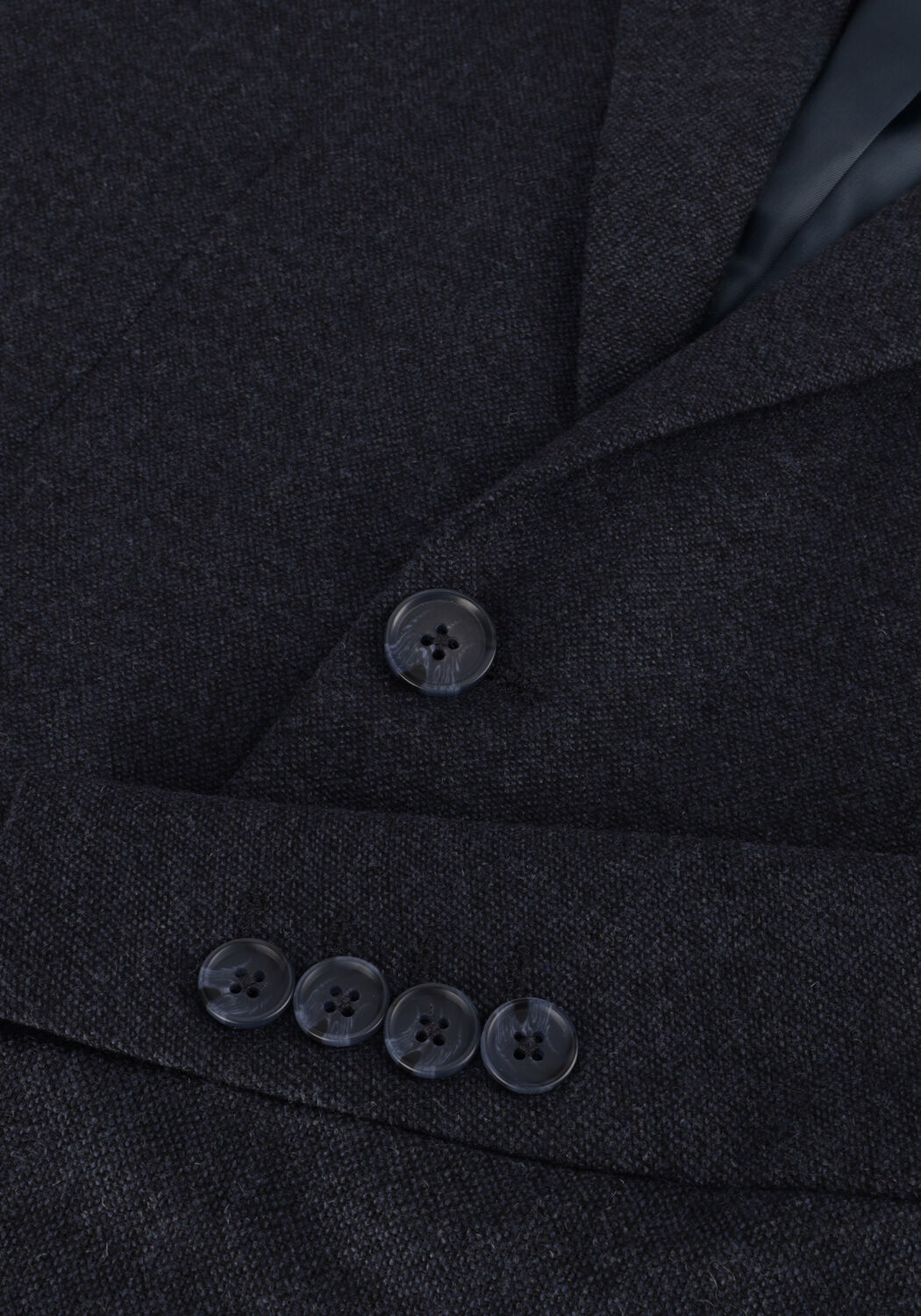 Dunkelblau SELECTED MEN Sakkos SLHSLIM-REED WOOL BLZ - large