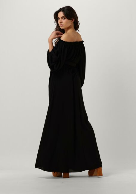Schwarze ACCESS Maxikleid OFF-THE-SHOULDERS MAXI DRESS - large