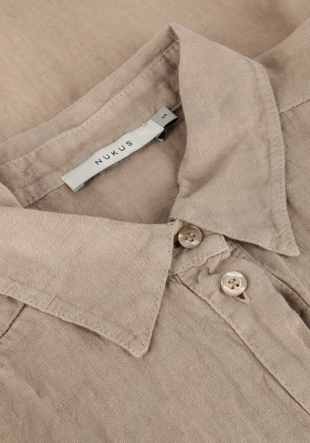 Sand NUKUS Blusen MILLA BLOUSE SS - large