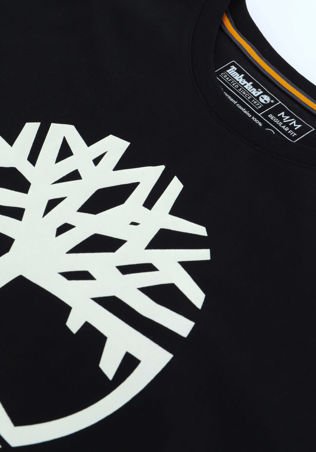 Schwarze TIMBERLAND T-shirt SS K-R BRAND TREE T - large