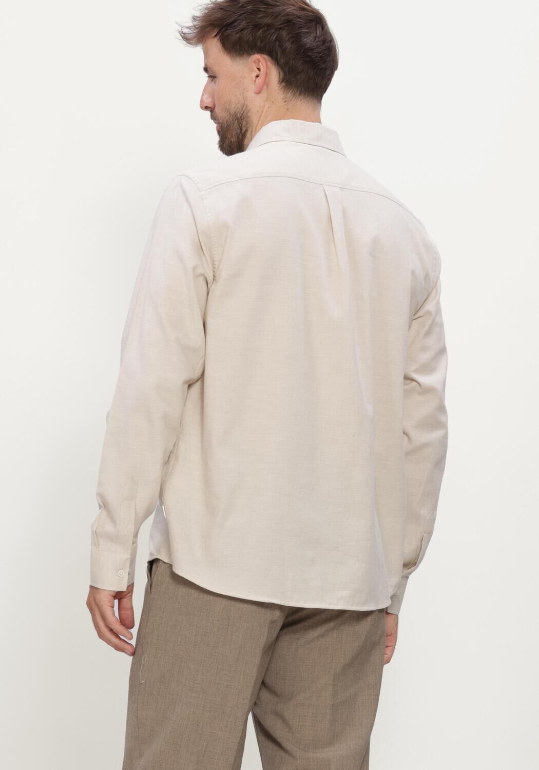 Wei&szlig;e LES DEUX Klassisches Oberhemd SOFT FLANNEL SHIRT - large