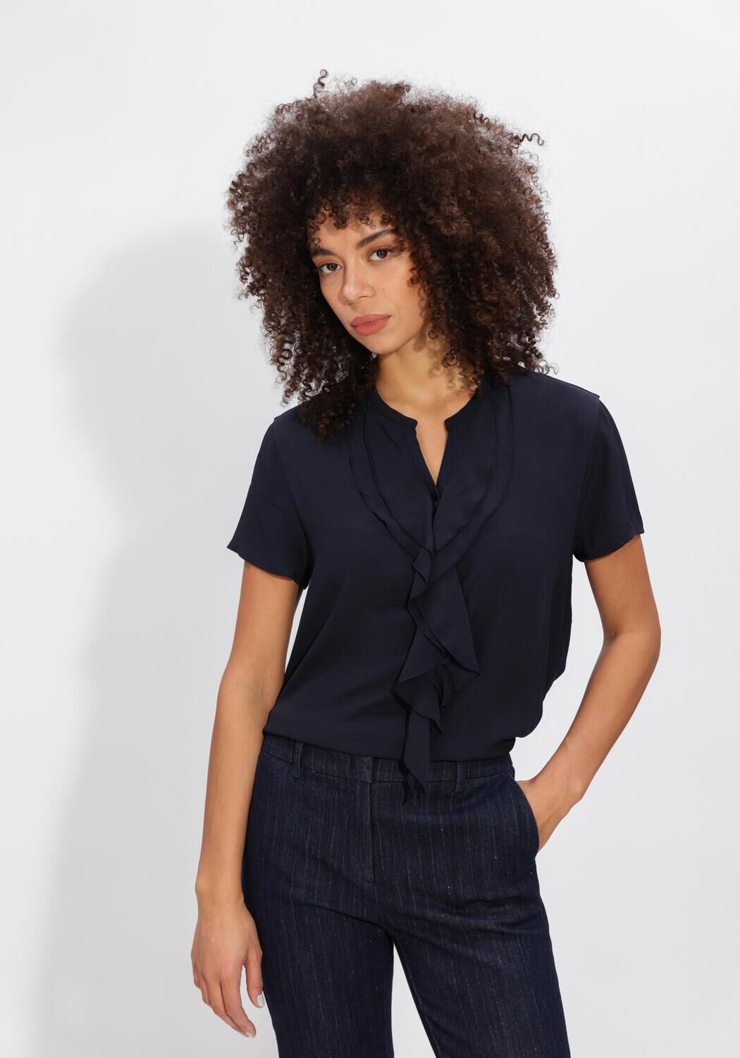 Dunkelblau LUISA CERANO Top 338332/7599-00 - large