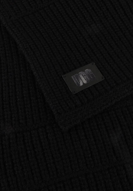 Schwarze UGG Schal KNIT RIBBED SCARF - large