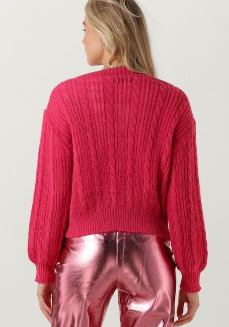 Fuchsie YDENCE Strickjacke CARDIGAN PLIEN - large