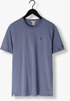 Blaue CAST IRON T-shirt R-NECK REGULAR FIT HEAVY COTTON