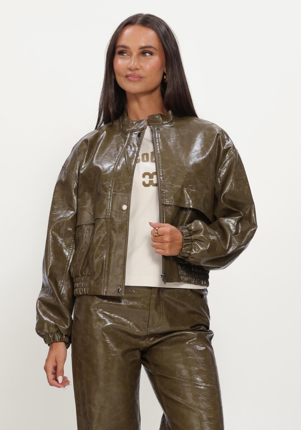 Gr&uuml;ne CO'COUTURE Jack RICHACC BOMBER - large