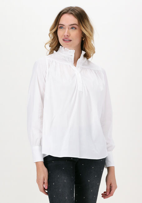 Weiße MOS MOSH Bluse HATTIE LS-BLOUSE - large