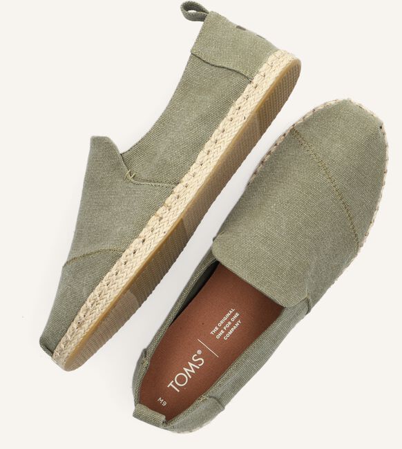 Grüne TOMS Espadrilles DECONSTRUCTED ALPARGATA MEN Grüne TOMS Espadrilles DECONSTRUCTED ALPARGATA MEN - large