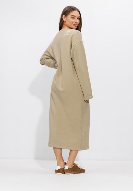 Braune PENN & INK Midikleid DRESS PRINT - large