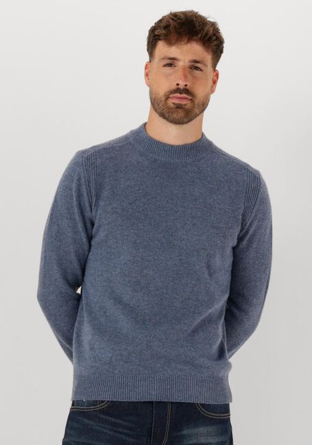 Blaue ANERKJENDT Pullover AKRICO LAMBSWOOL KNIT - large