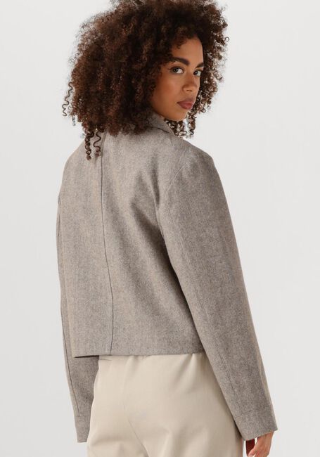 Braune NEO NOIR Jack ROMANA HERRINGBONE JACKET - large