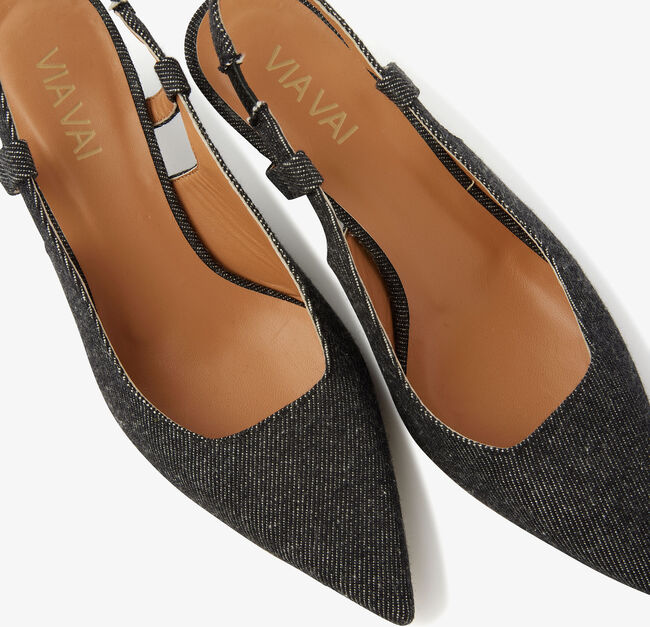 Schwarze VIA VAI Slingbacks SUZY ALIYA - large