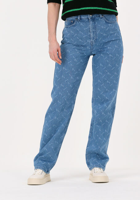 Blaue GESTUZ Mom jeans LUVINA HW JEANS - large