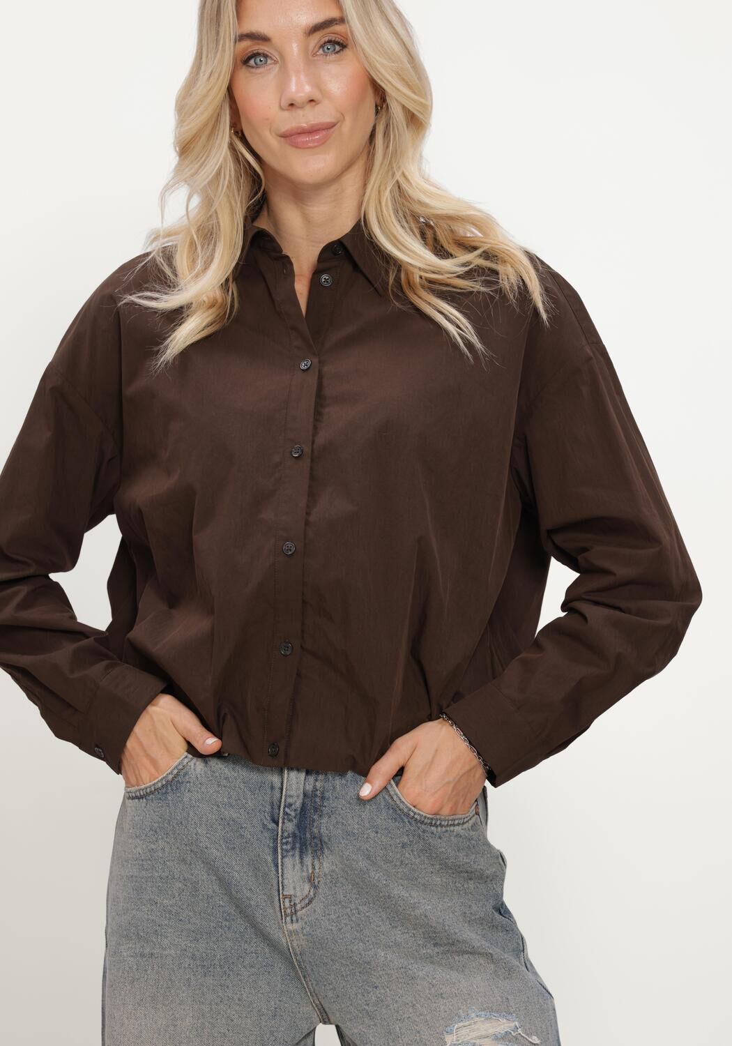 Braune CIRCLE OF TRUST Blusen LAYLA BLOUSE - large