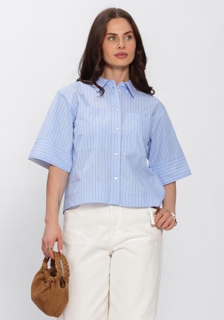 Blaue ROUGE EDIT Blusen ROUPAIGE 2/4 SHIRT / PF - large
