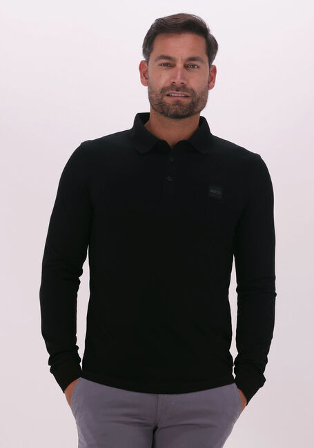 Schwarze BOSS ORANGE Polo-Shirt PASSERBY 10242645 01 - large