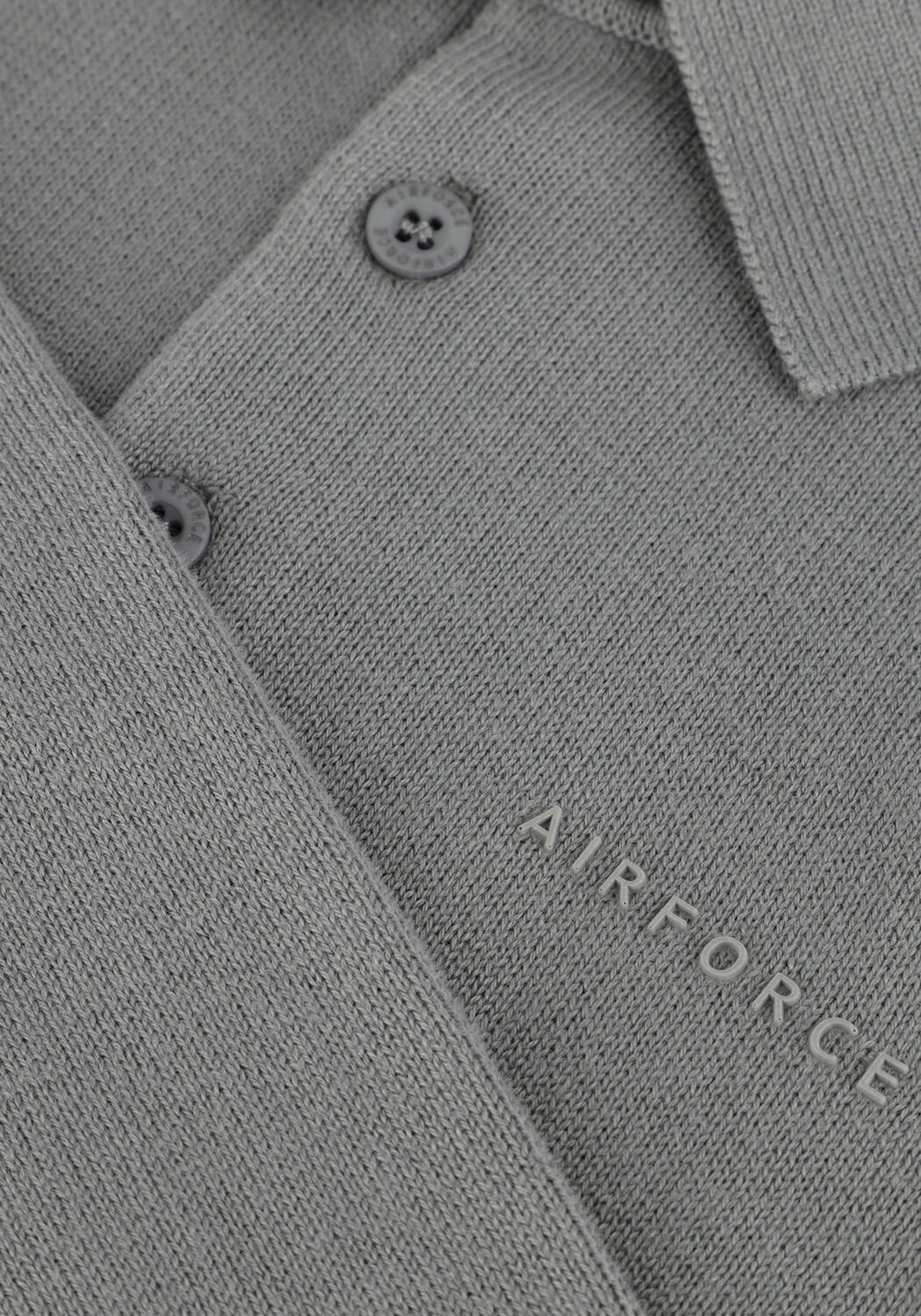 Hellblau AIRFORCE Polo-Shirt VEB0765 - large