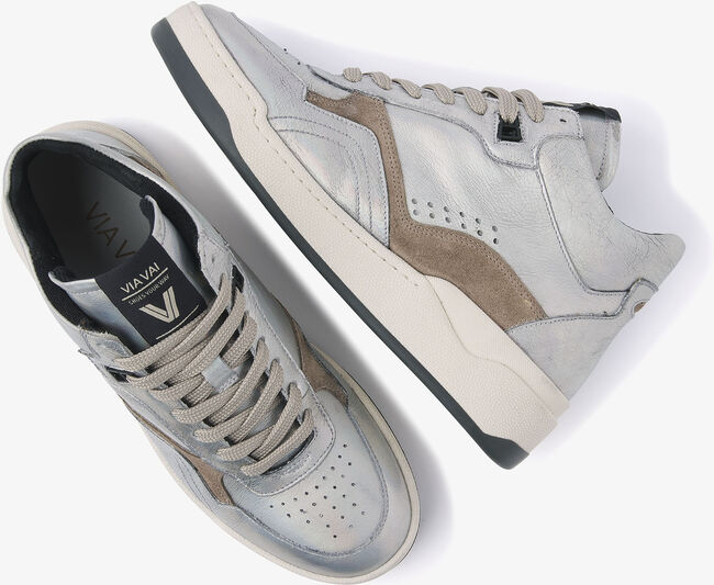 Silberne VIA VAI Sneaker High SAM HUNTER - large
