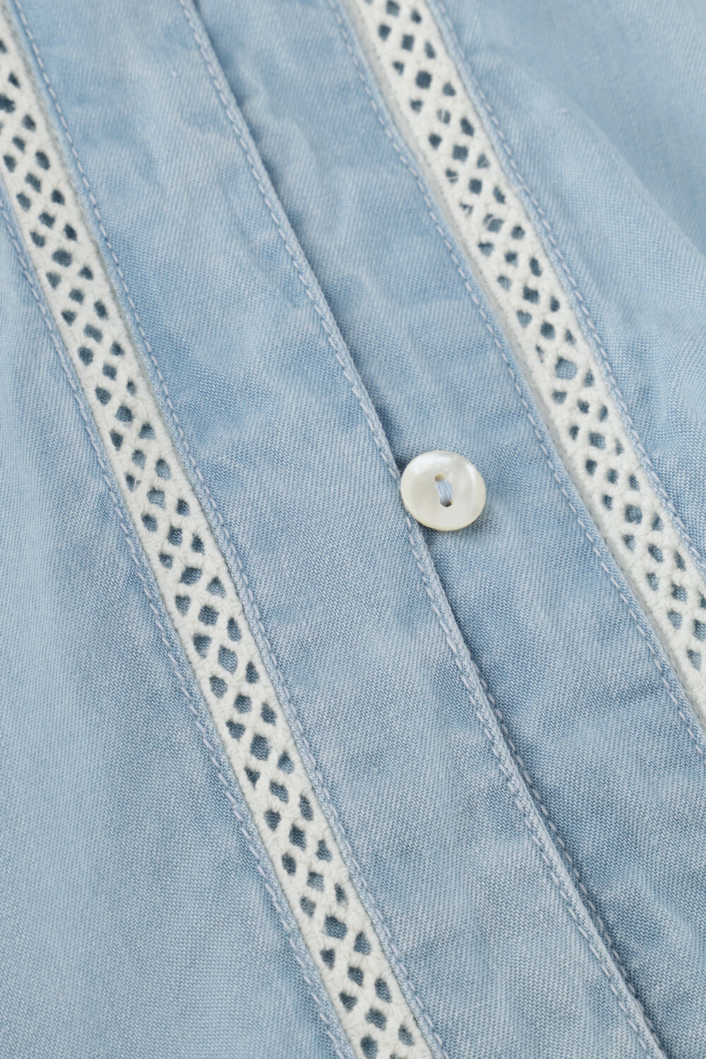 Hellblau NOTRE-V Minikleid NV-HERLINDA - large