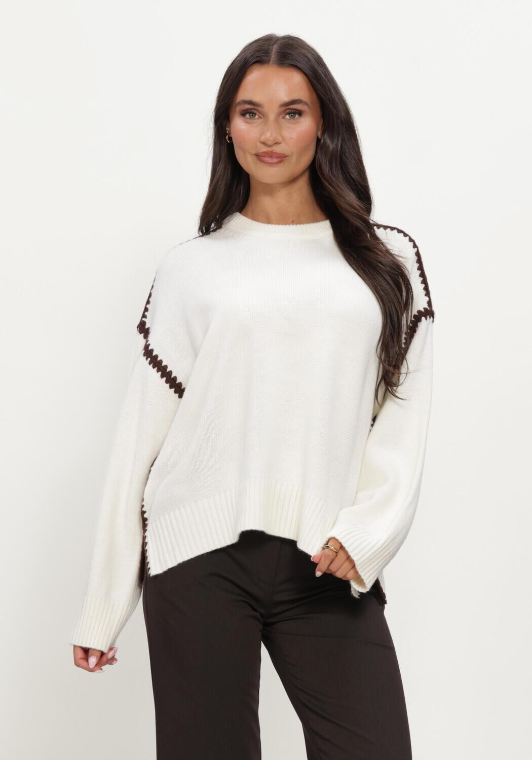 Wei&szlig;e NUKUS Pullover LOUI PULLOVER - large