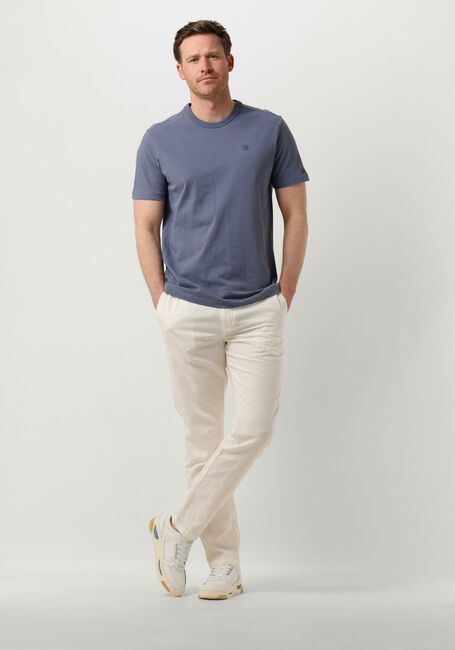 Blaue CAST IRON T-shirt R-NECK REGULAR FIT HEAVY COTTON - large