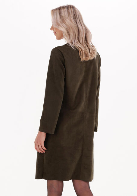 Grüne SUMMUM Minikleid DRESS BONDED SUEDINE - large