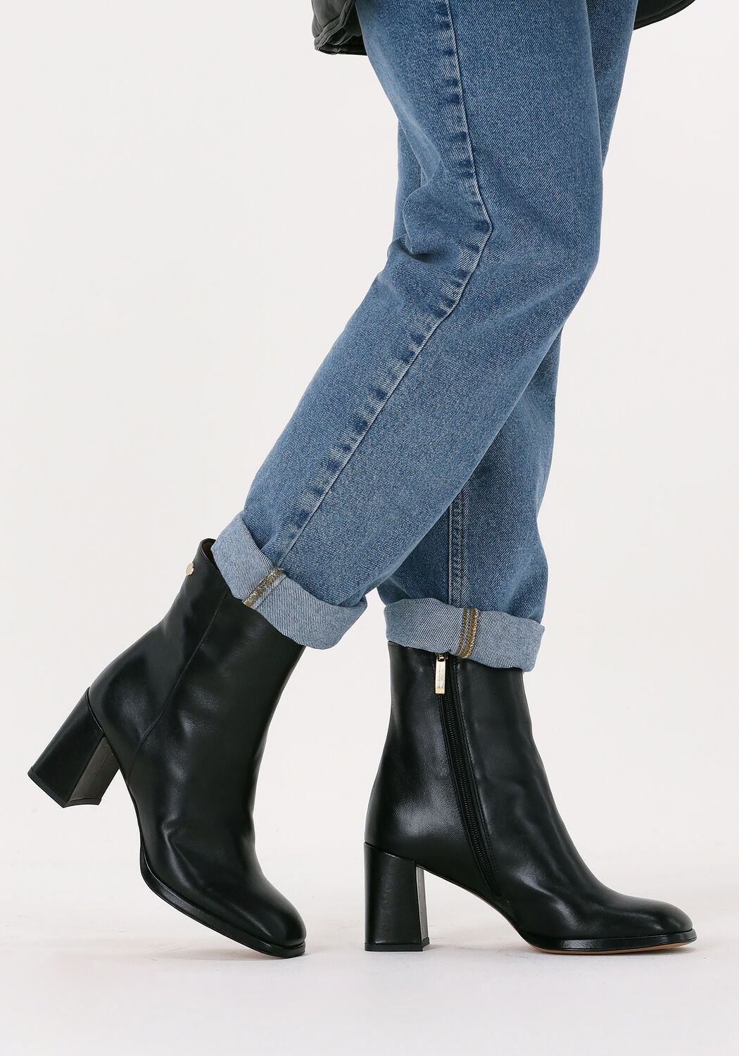 Schwarze NOTRE-V Stiefeletten AO170 - large