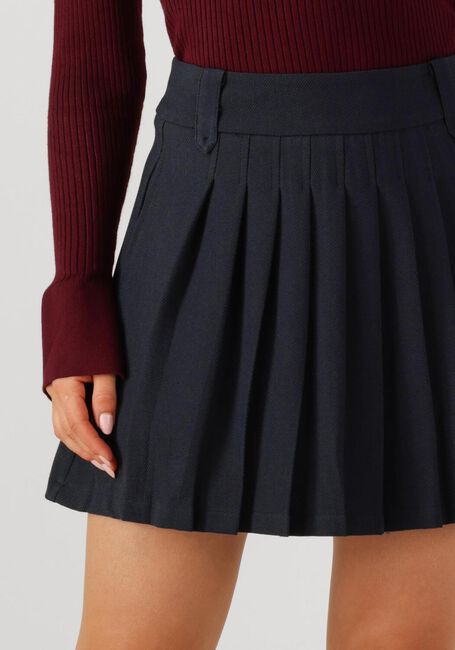 Dunkelblau CO'COUTURE Minirock MARIN PLISSE SKIRT - large