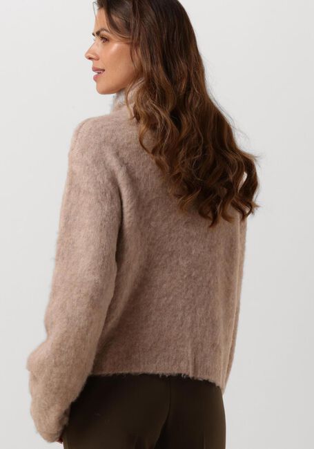 Beige MODSTRÖM Pullover KANEMD ZIP T-NECK - large