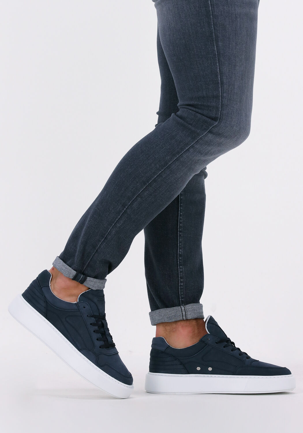 Blaue MAZZELTOV Sneaker Low 12016 - large